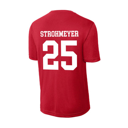 Nebraska - NCAA Baseball : Reed Strohmeyer - Activewear T-Shirt-1