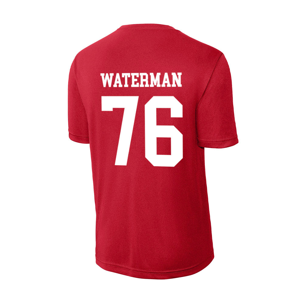 Nebraska - NCAA Football : Rex Waterman - Activewear T-Shirt-1
