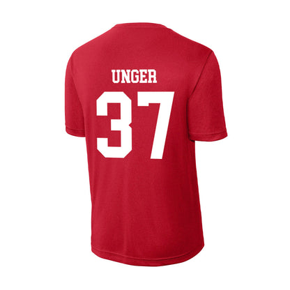 Nebraska - NCAA Baseball : J'Shawn Unger - Activewear T-Shirt-1