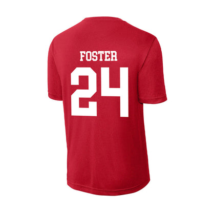 Nebraska - NCAA Football : Dexter Foster - Activewear T-Shirt-1