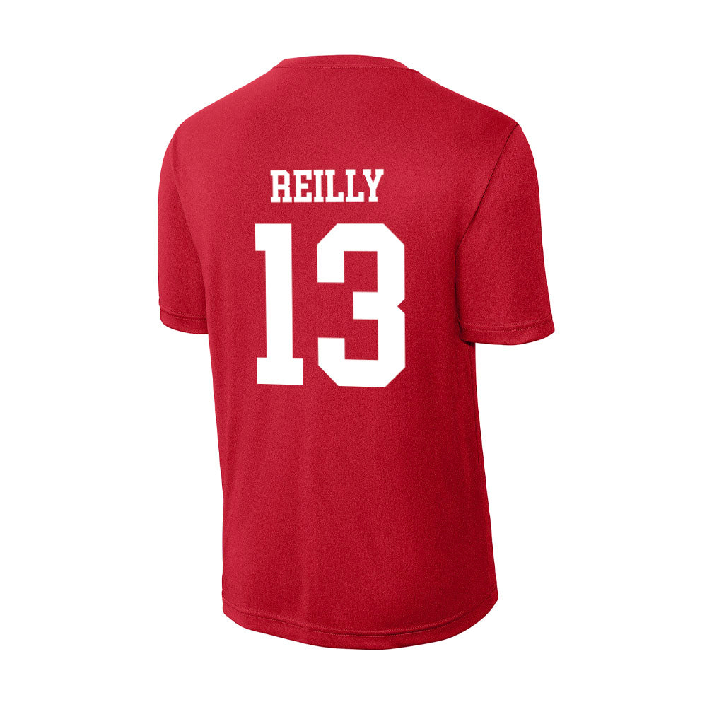 Nebraska - NCAA Women's Volleyball : Bergen Reilly - Activewear T-Shirt-1