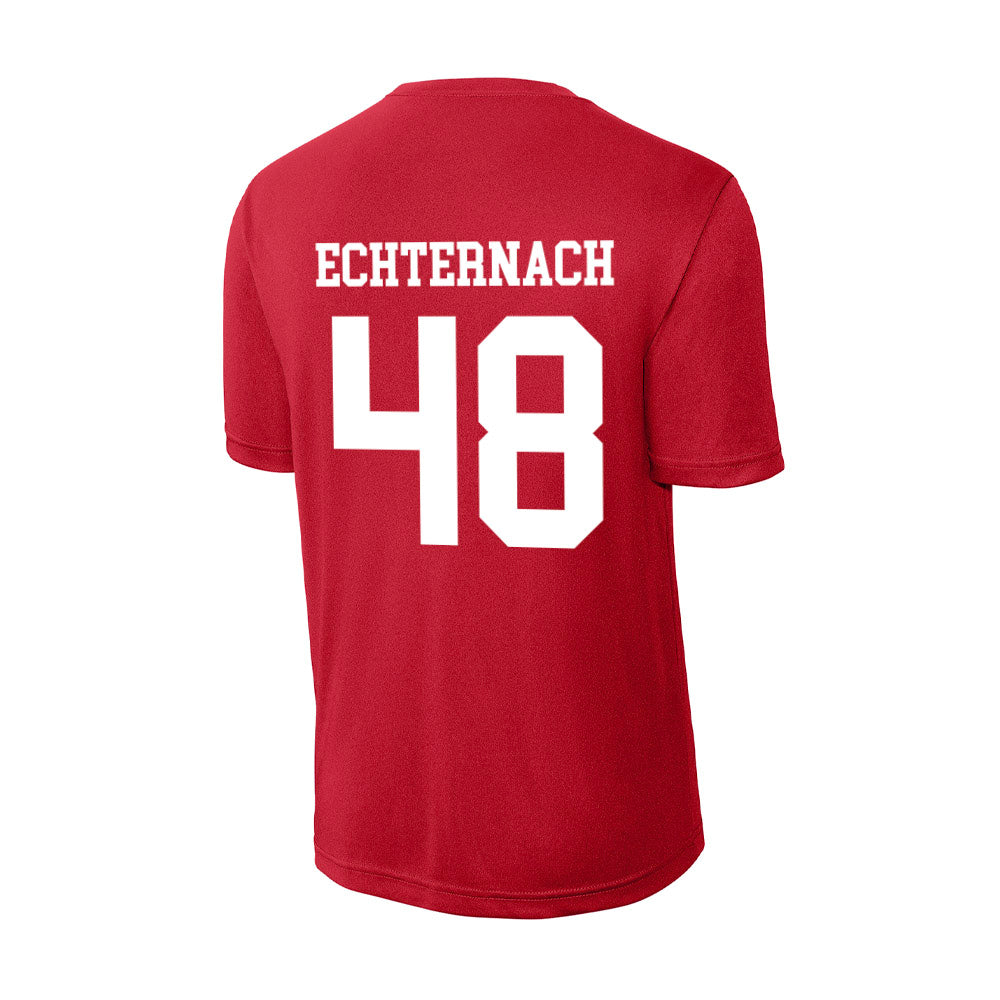 Nebraska - NCAA Football : Cayden Echternach - Activewear T-Shirt-1