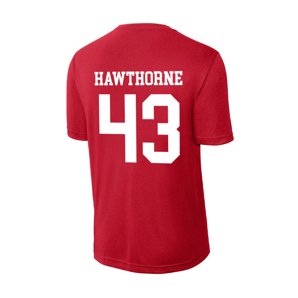 Nebraska - NCAA Football : Will Hawthorne - Activewear T-Shirt-1