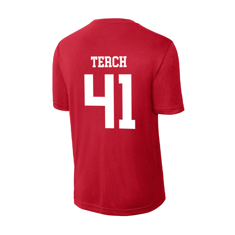 Nebraska - NCAA Football : Tanner Terch - Classic Shersey Activewear T-Shirt-1