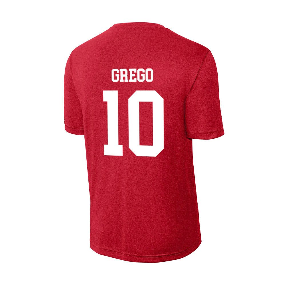 Nebraska - NCAA Baseball : Drew Grego - Activewear T-Shirt-1