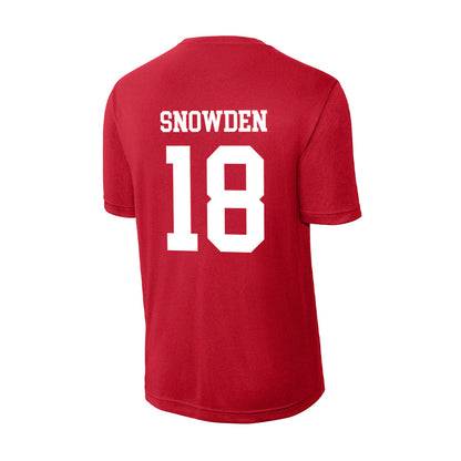 Nebraska - NCAA Women's Soccer : Reese Snowden - Activewear T-Shirt-1