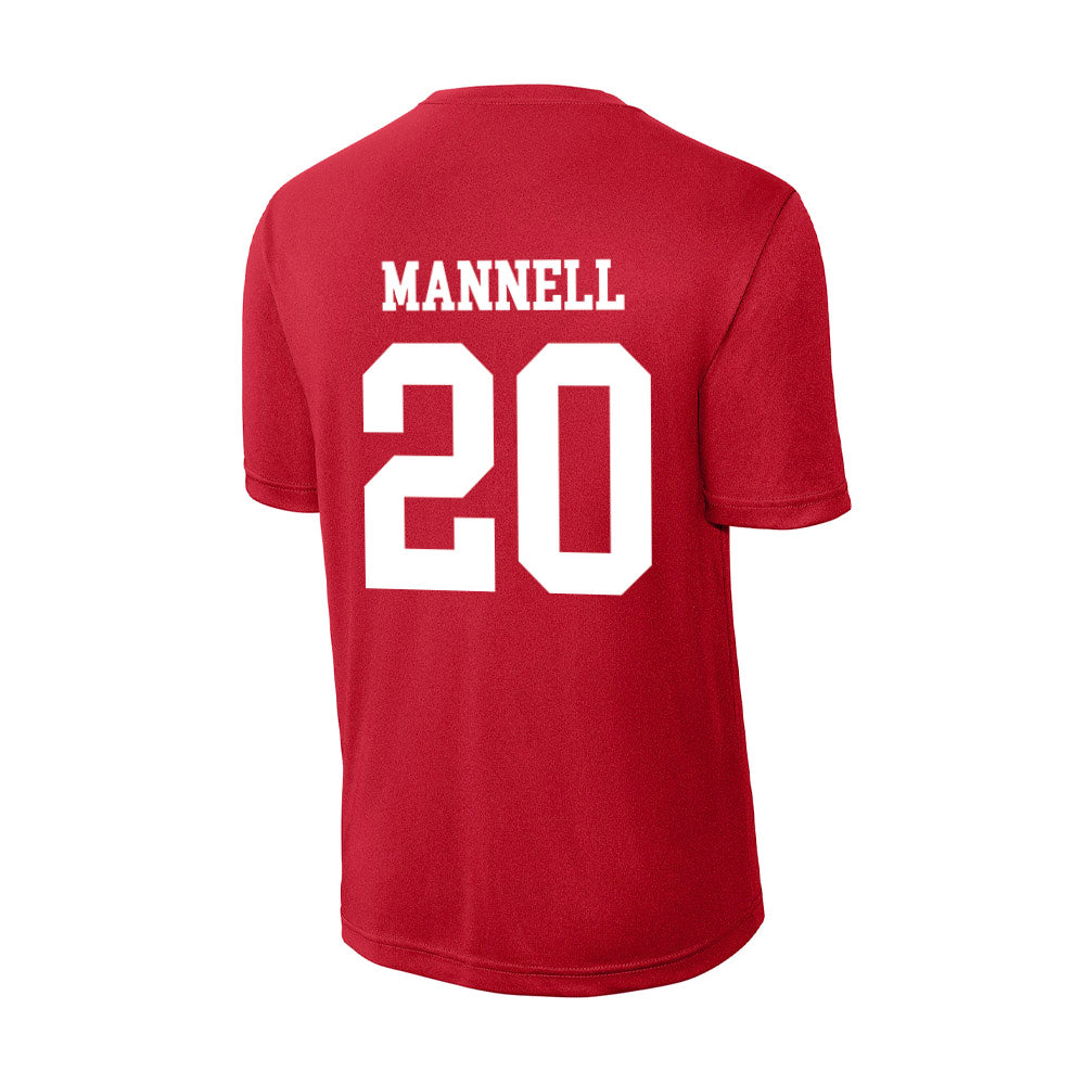 Nebraska - NCAA Baseball : Kevin Mannell - Activewear T-Shirt-1