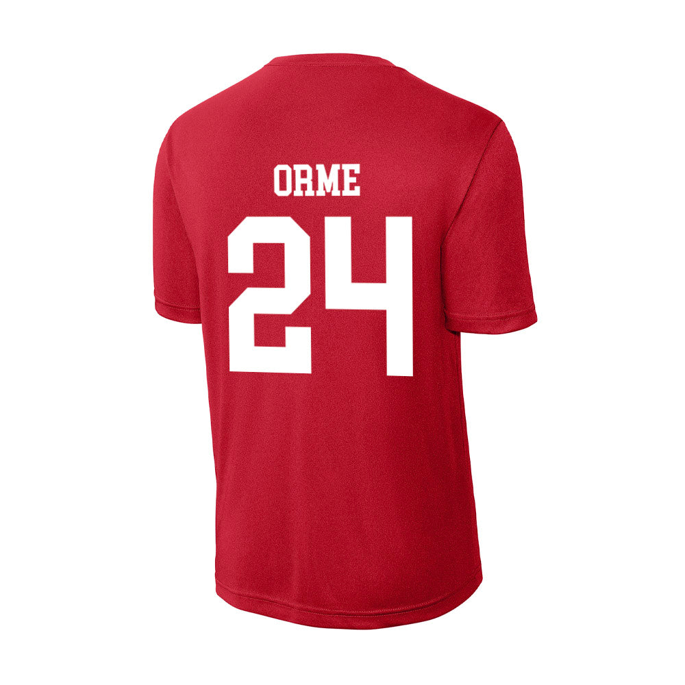Nebraska - NCAA Men's Basketball : Sam Orme - Activewear T-Shirt-1