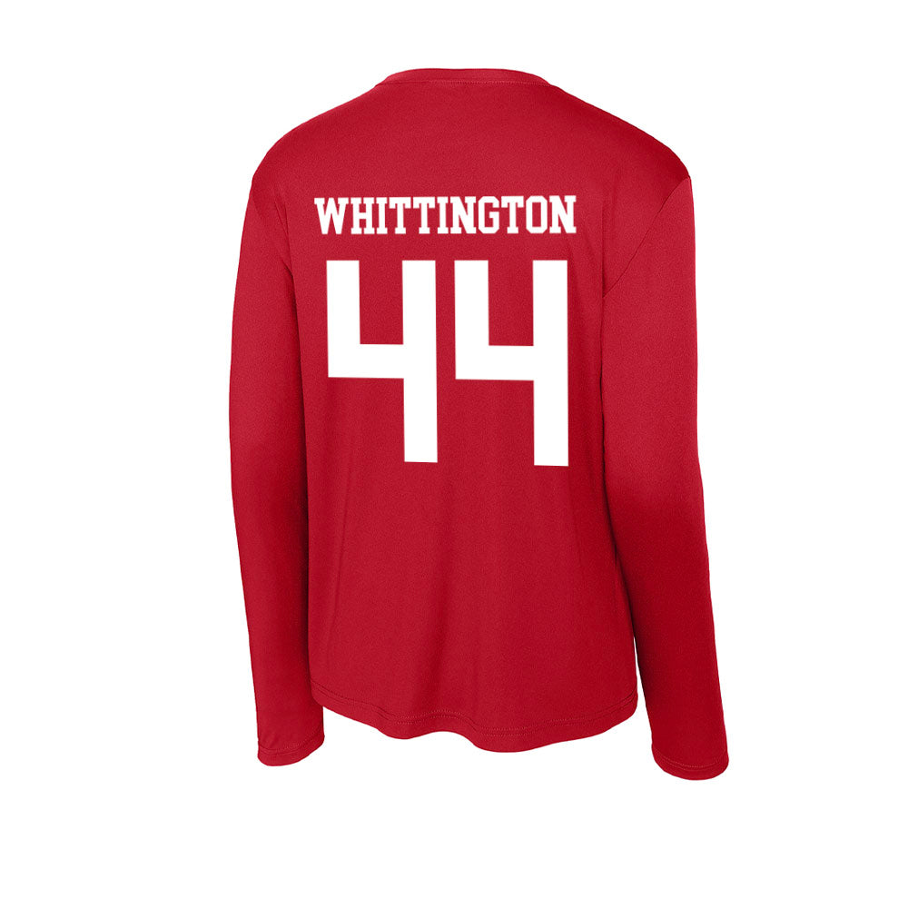 Nebraska - NCAA Football : Jahsear Whittington - Activewear Long Sleeve T-Shirt-1