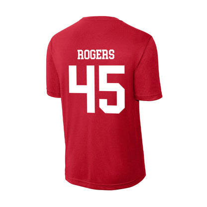 Nebraska - NCAA Football : Dylan Rogers - Activewear T-Shirt-1
