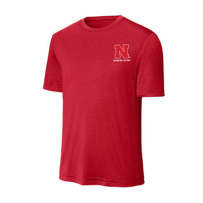 Nebraska - NCAA Women's Swimming & Diving : Jordyn Schmucker - Activewear T-Shirt-0