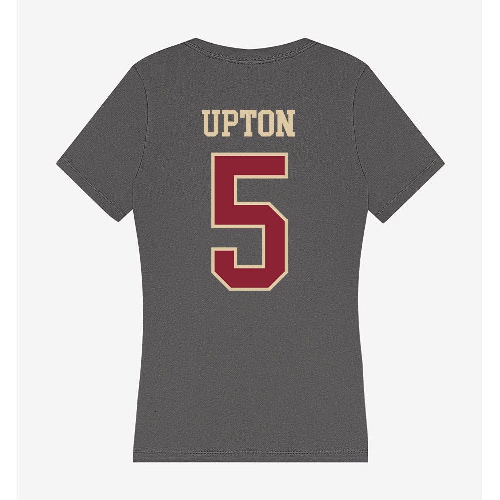 Boston College - NCAA Football : Marcus Upton - Women's V-Neck T-Shirt-1