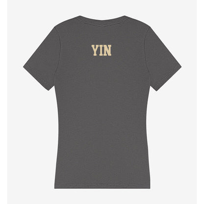 Boston College - NCAA Men's Golf : Tony Yin - Women's V-Neck T-Shirt-1