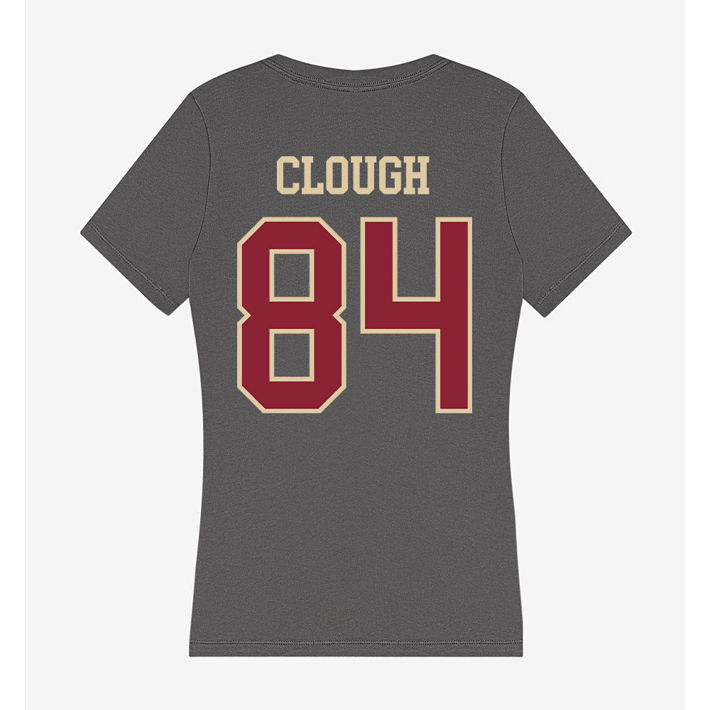 Boston College - NCAA Football : Brady Clough - Women's V-Neck T-Shirt-1