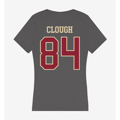Boston College - NCAA Football : Brady Clough - Women's V-Neck T-Shirt-1