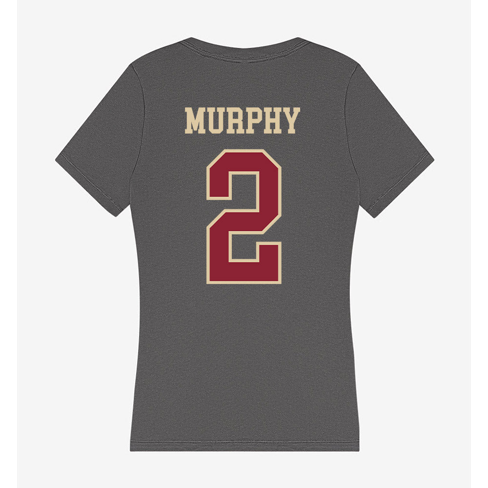 Boston College - NCAA Women's Ice Hockey : Madelyn Murphy - Women's V-Neck T-Shirt-1