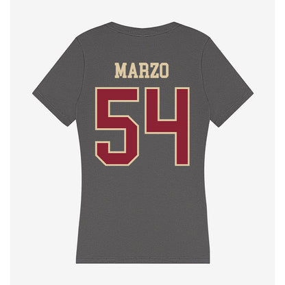 Boston College - NCAA Baseball : Ethan Marzo - Women's V-Neck T-Shirt-1
