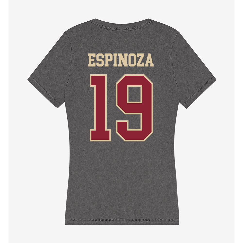 Boston College - NCAA Softball : Janis Espinoza - Women's V-Neck T-Shirt-1