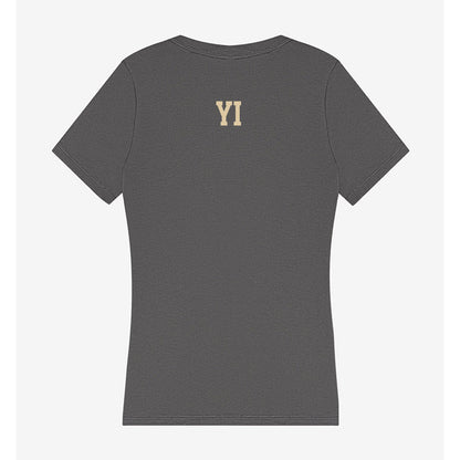 Boston College - NCAA Women's Rowing : Grace Yi - Women's V-Neck T-Shirt-1