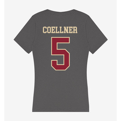 Boston College - NCAA Football : Anthony Coellner - Women's V-Neck T-Shirt-1