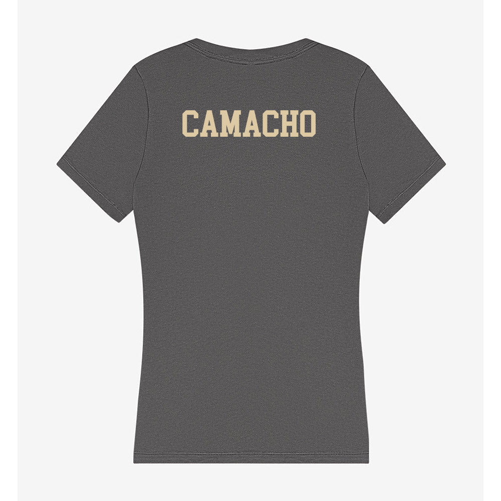 Boston College - NCAA Women's Tennis : Isabella Camacho - Women's V-Neck T-Shirt-1