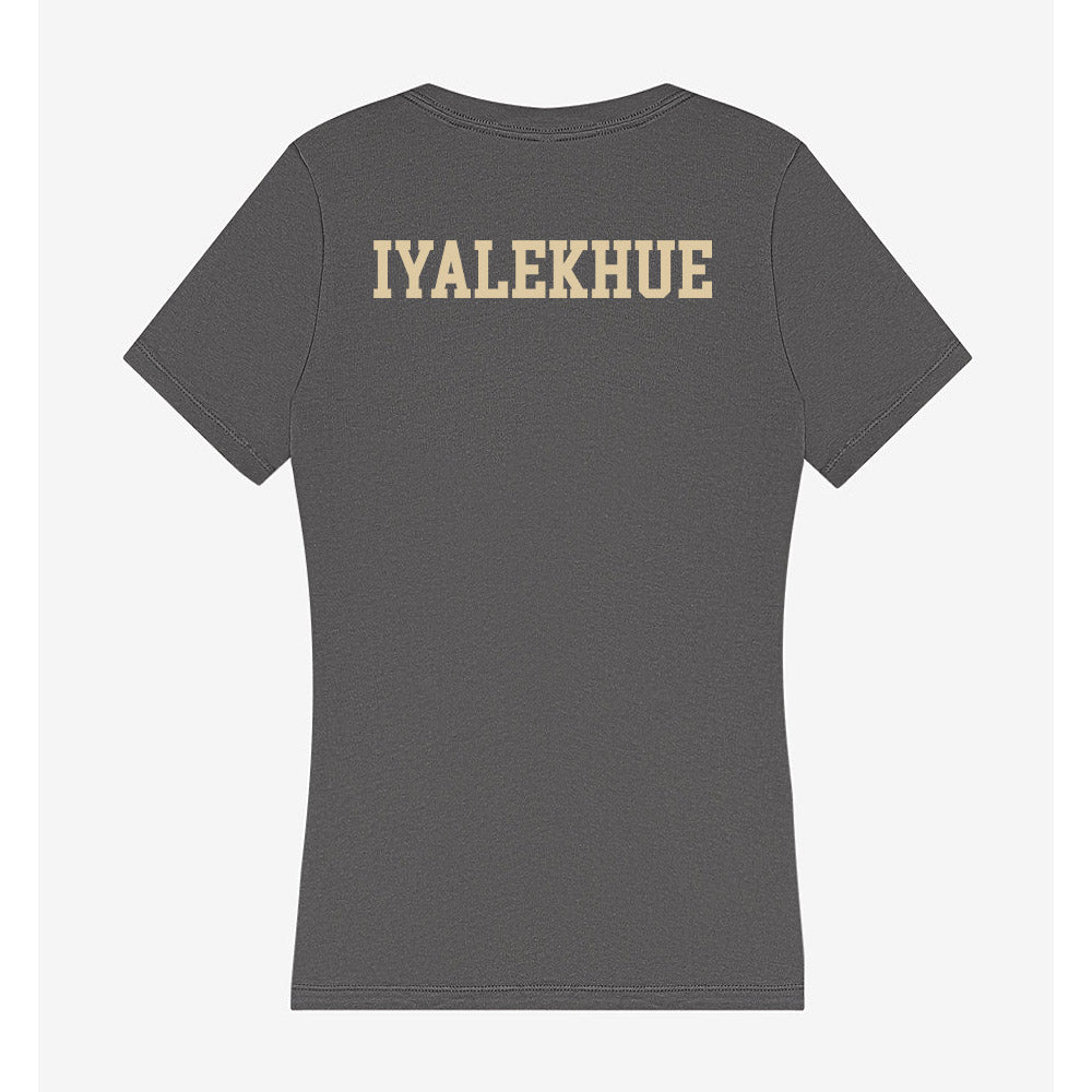 Boston College - NCAA Football : Lawrence Iyalekhue - Women's V-Neck T-Shirt-1