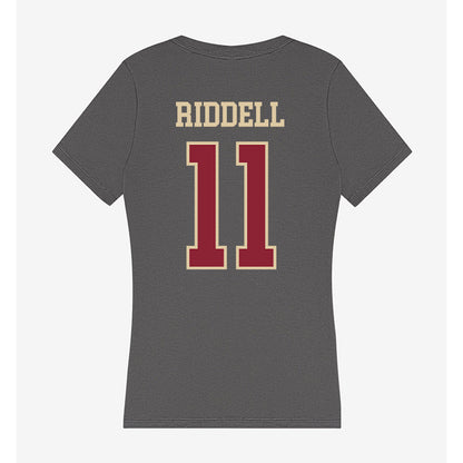 Boston College - NCAA Softball : Nicole Riddell - Women's V-Neck T-Shirt-1