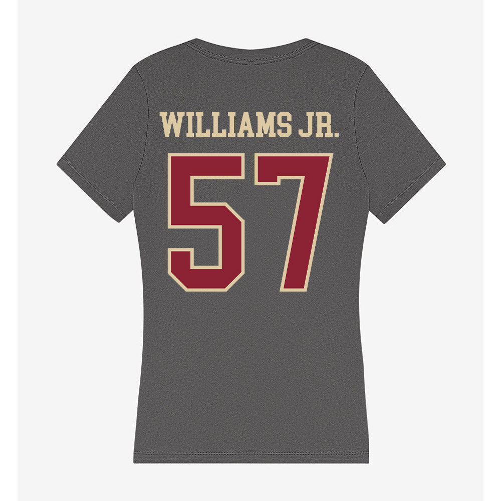Boston College - NCAA Football : Denzil Williams Jr. - Women's V-Neck T-Shirt-1