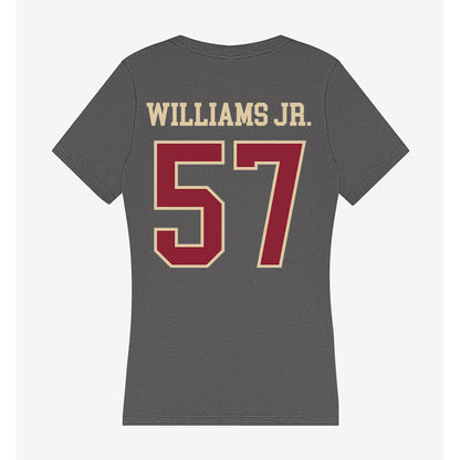 Boston College - NCAA Football : Denzil Williams Jr. - Women's V-Neck T-Shirt-1