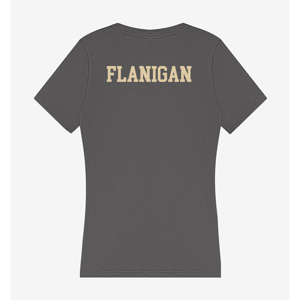 Boston College - NCAA Skiing : Bode Flanigan - Women's V-Neck T-Shirt-1