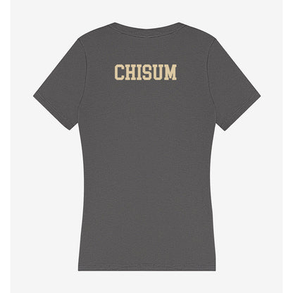 Boston College - NCAA Men's Golf : Connor Chisum - Women's V-Neck T-Shirt-1