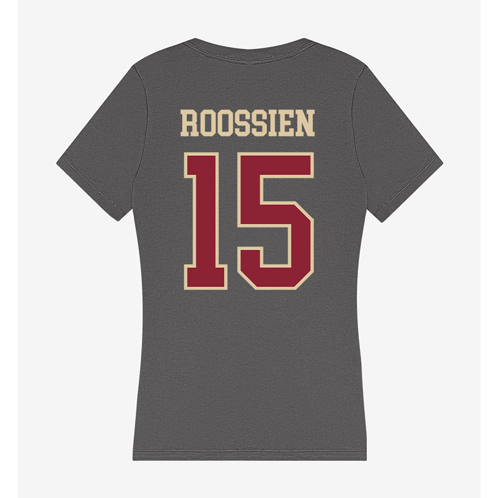 Boston College - NCAA Baseball : Jace Roossien - Women's V-Neck T-Shirt-1