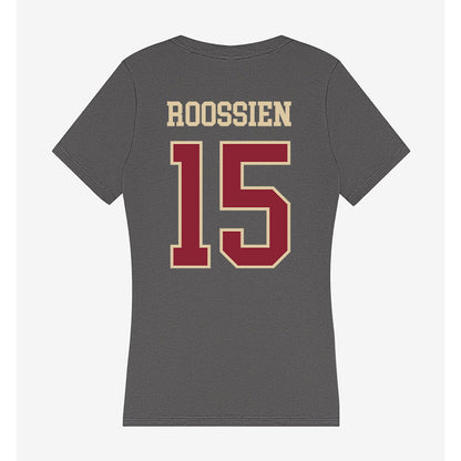 Boston College - NCAA Baseball : Jace Roossien - Women's V-Neck T-Shirt-1