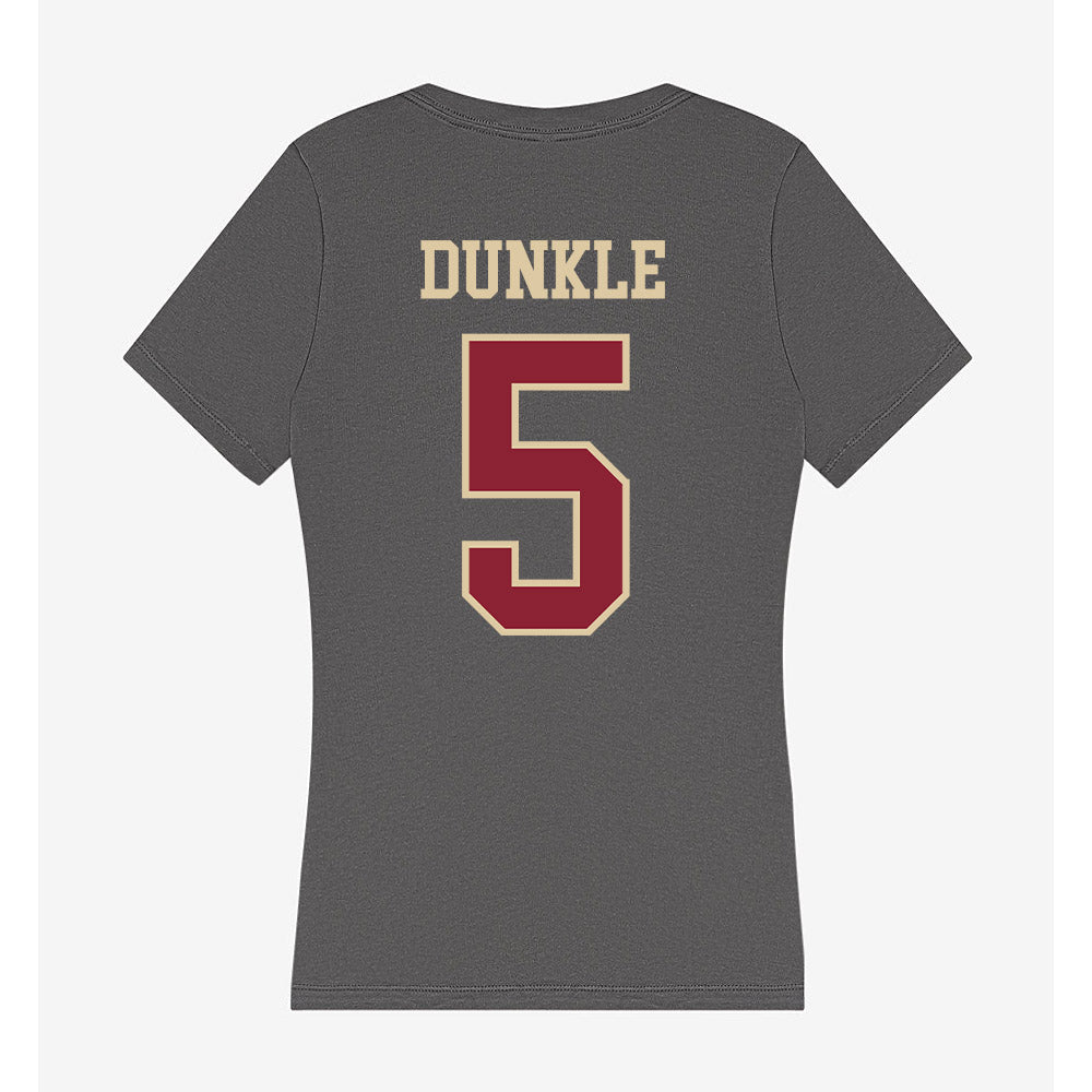 Boston College - NCAA Women's Volleyball : Reese Dunkle - Women's V-Neck T-Shirt-1