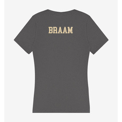 Boston College - NCAA Women's Rowing : Sarah Braam - Women's V-Neck T-Shirt-1