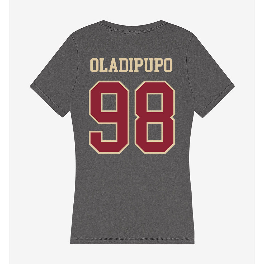 Boston College - NCAA Football : Israel Oladipupo - Women's V-Neck T-Shirt-1