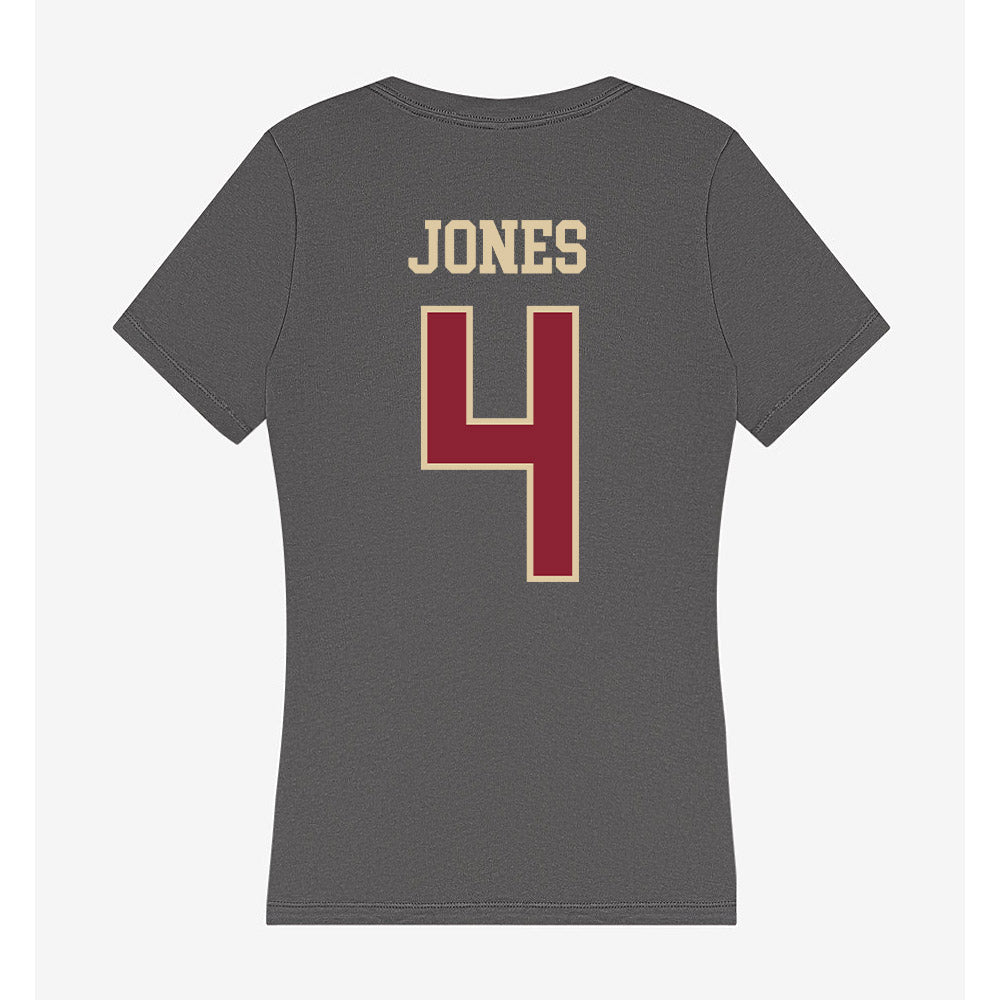 Boston College - NCAA Football : Kris Jones - Women's V-Neck T-Shirt-1