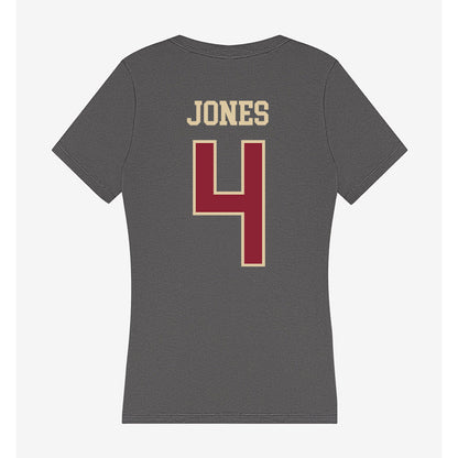 Boston College - NCAA Football : Kris Jones - Women's V-Neck T-Shirt-1