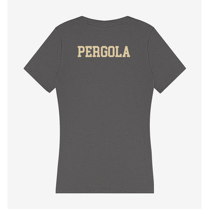 Boston College - NCAA Women's Field Hockey : Lilly Pergola - Women's V-Neck T-Shirt-1