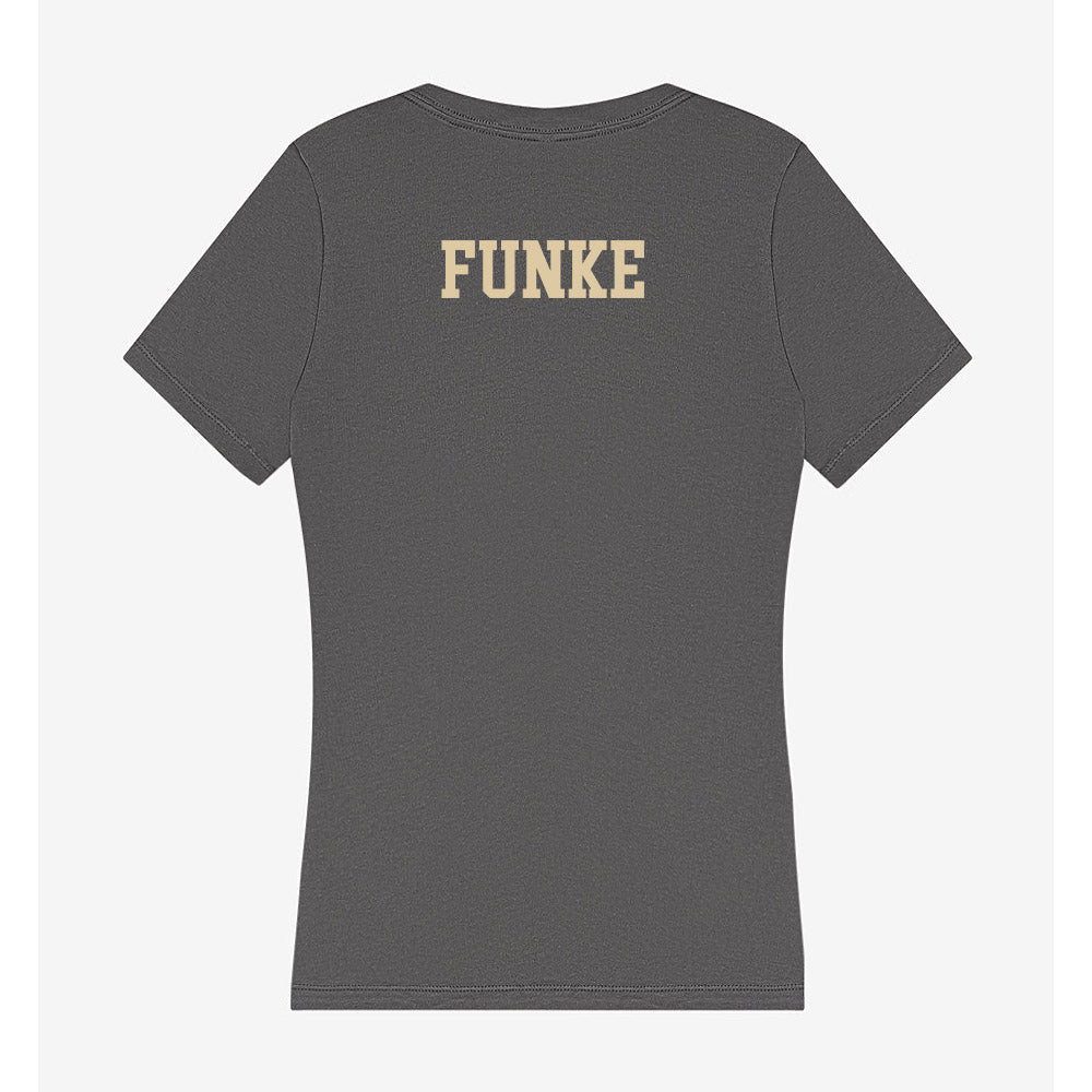 Boston College - NCAA Football : Dominic Funke - Women's V-Neck T-Shirt-1