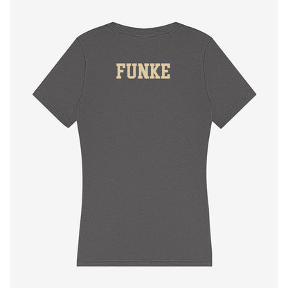 Boston College - NCAA Football : Dominic Funke - Women's V-Neck T-Shirt-1