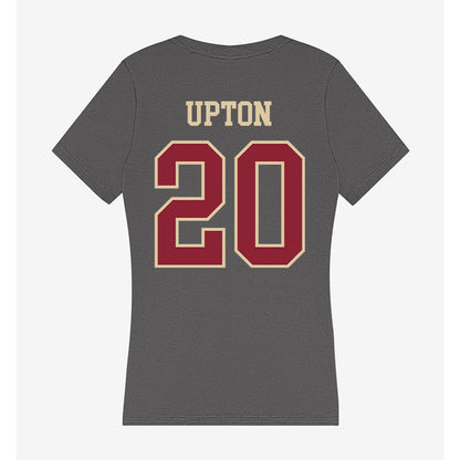 Boston College - NCAA Football : Marcus Upton - Women's V-Neck T-Shirt-1