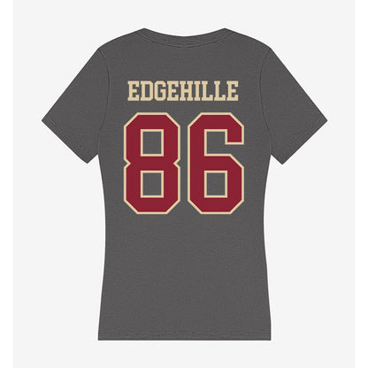 Boston College - NCAA Football : Danny Edgehille - Women's V-Neck T-Shirt-1
