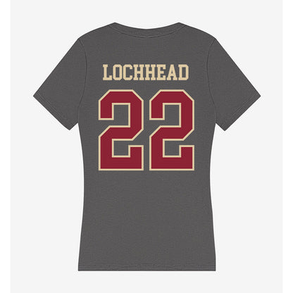 Boston College - NCAA Women's Soccer : Dylan Lochhead - Women's V-Neck T-Shirt-1