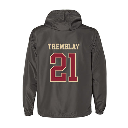 Boston College - NCAA Women's Ice Hockey : Maxim Tremblay - Windbreaker-1