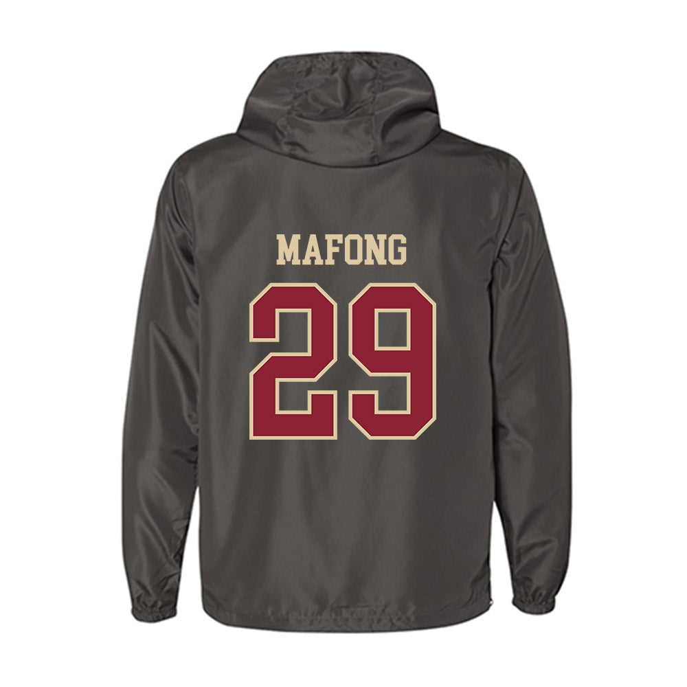 Boston College - NCAA Men's Soccer : Dylan Mafong - Windbreaker-1