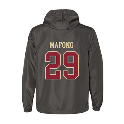 Boston College - NCAA Men's Soccer : Dylan Mafong - Windbreaker-1
