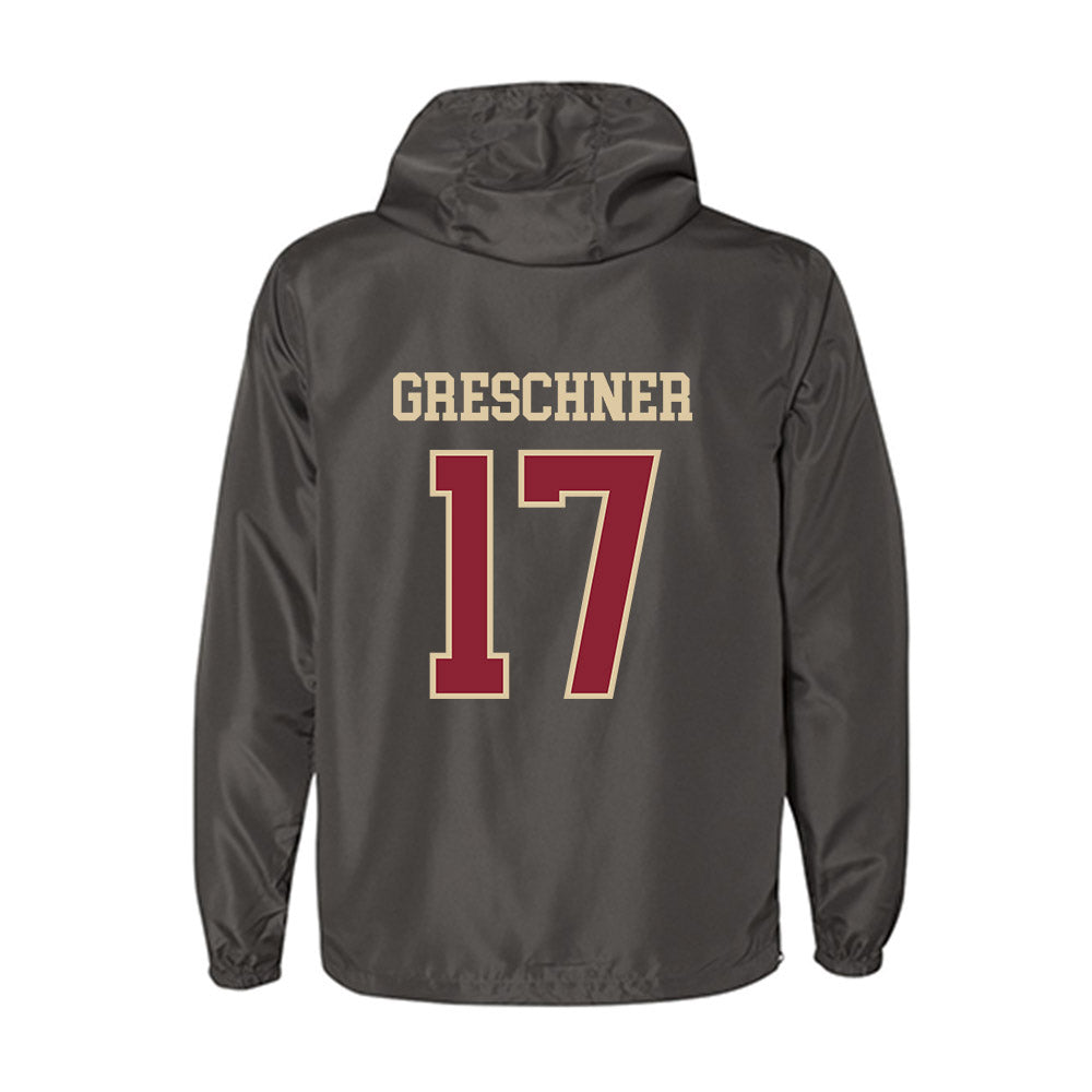 Boston College - NCAA Men's Tennis : Matvey Greschner - Windbreaker-1