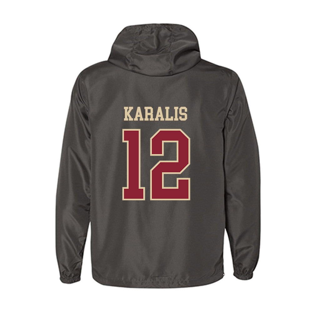 Boston College - NCAA Men's Soccer : Alexi Karalis - Windbreaker-1