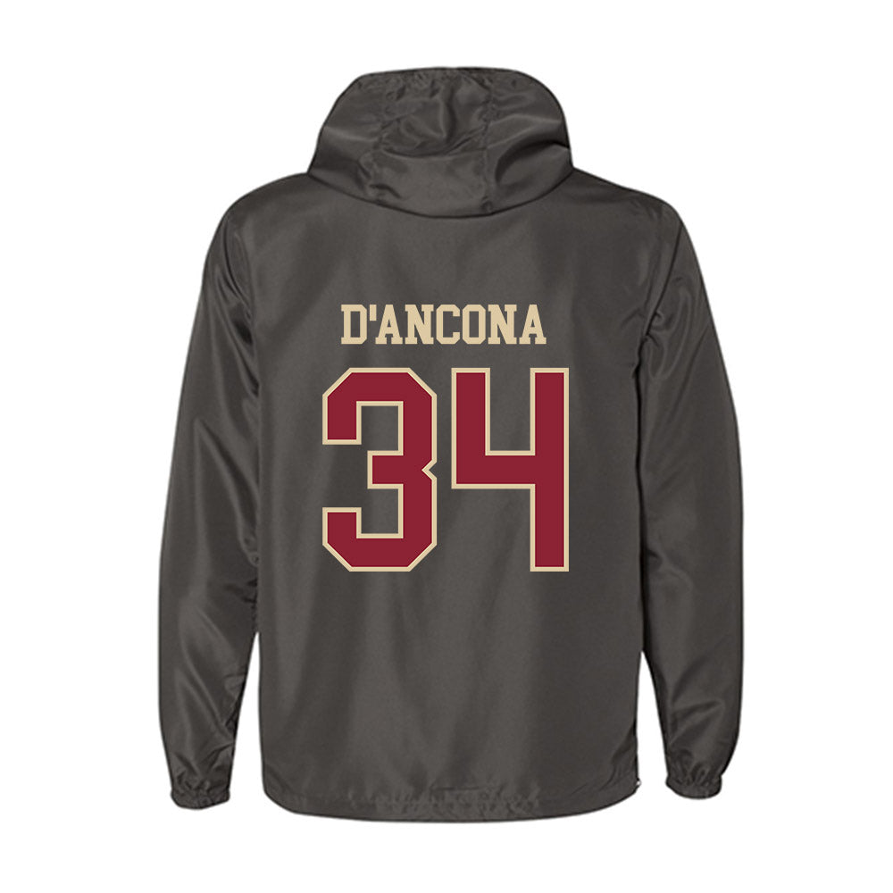 Boston College - NCAA Baseball : Luke D'Ancona - Windbreaker-1